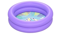 Pripučiamas vaikų baseinas Wading Pool Purple 61x15cm BESTWAY + remonto pleistras