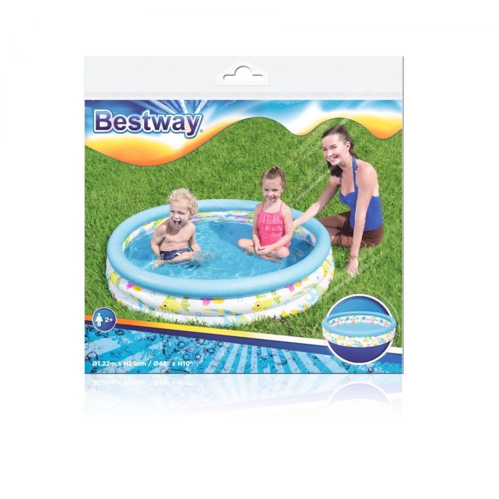 Žuvų braidymo baseinas 1 22 25cm BESTWAY