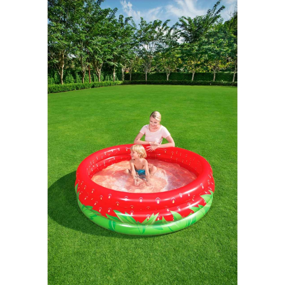 Pripučiamas baseinas BESTWAY Sweet Strawberry 160x38cm