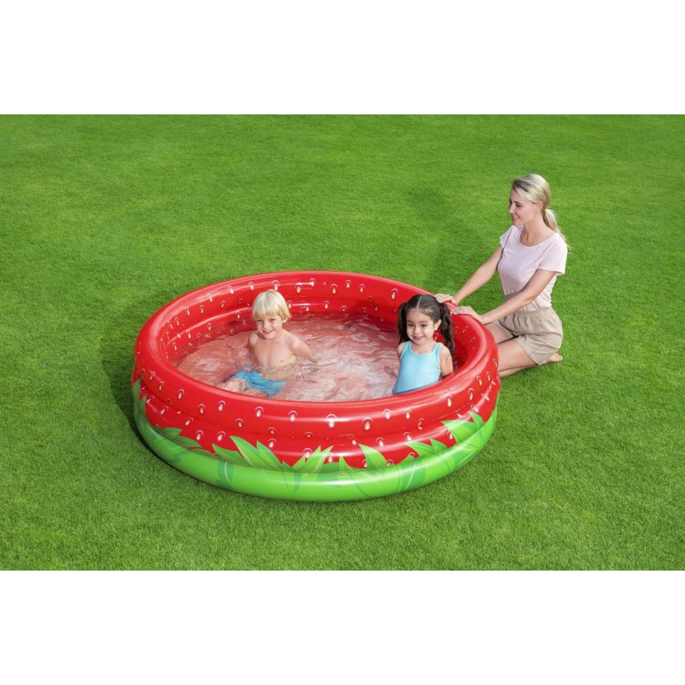 Pripučiamas baseinas BESTWAY Sweet Strawberry 160x38cm