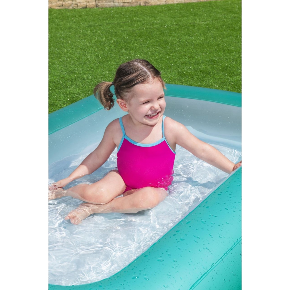 Pripučiamas baseinas 165 x 104 x 25 cm Bestway 51115-Žaislai, Lauko žaislai, Baseinai, Pripučiami baseinai-e-vaikas