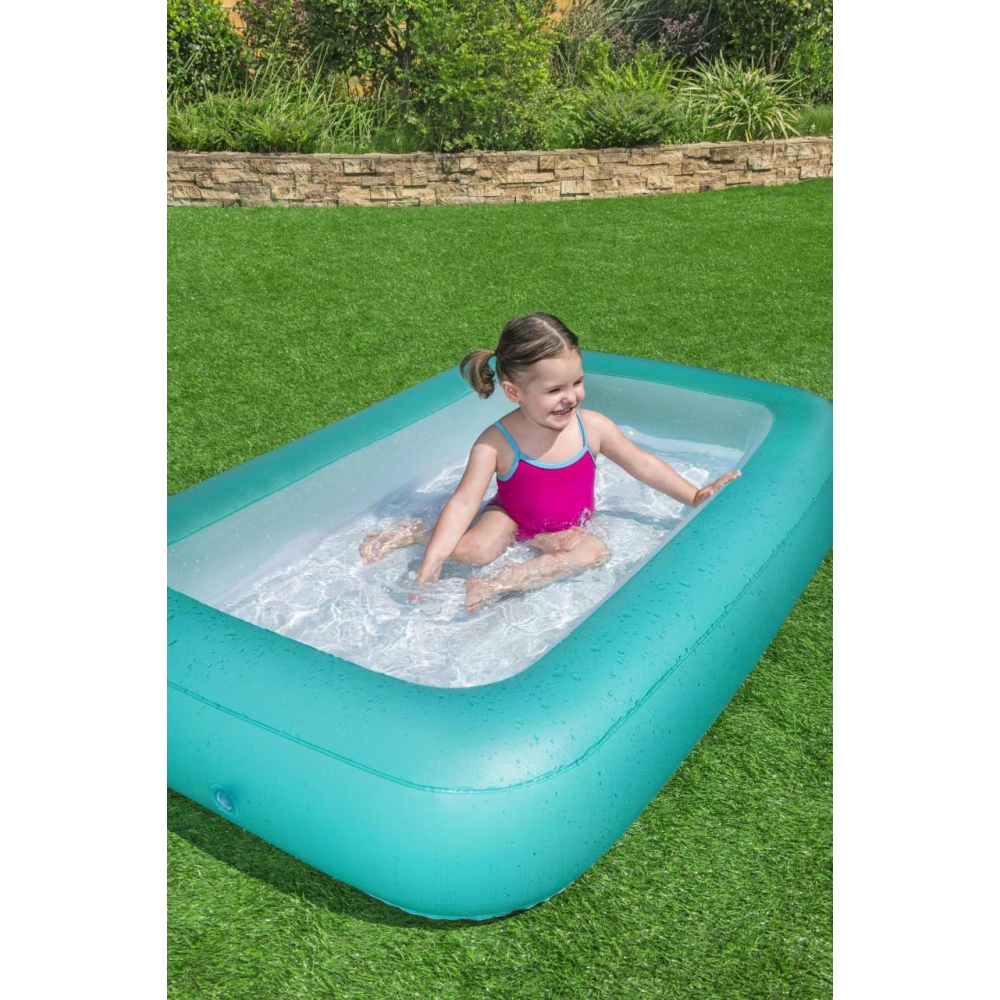 Pripučiamas baseinas 165 x 104 x 25 cm Bestway 51115-Žaislai, Lauko žaislai, Baseinai, Pripučiami baseinai-e-vaikas