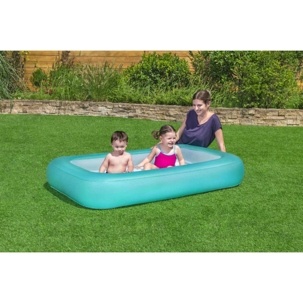 Pripučiamas baseinas 165 x 104 x 25 cm Bestway 51115-Žaislai, Lauko žaislai, Baseinai, Pripučiami baseinai-e-vaikas