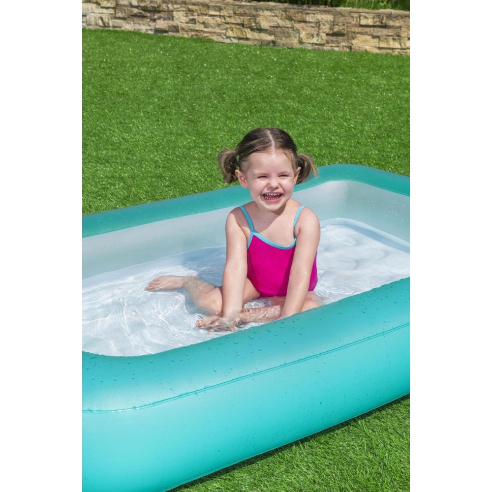 Pripučiamas baseinas 165 x 104 x 25 cm Bestway 51115-Žaislai, Lauko žaislai, Baseinai, Pripučiami baseinai-e-vaikas