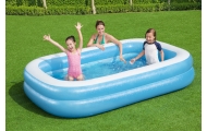 Pripučiamas šeimyninis baseinas 262 x 175 x 51 cm Bestway 54006-Žaislai, Lauko žaislai, Baseinai, Pripučiami baseinai-e-vaikas