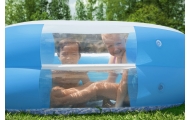 Pripučiamas šeimyninis baseinas BESTWAY 270x198x51cm + sėdynės