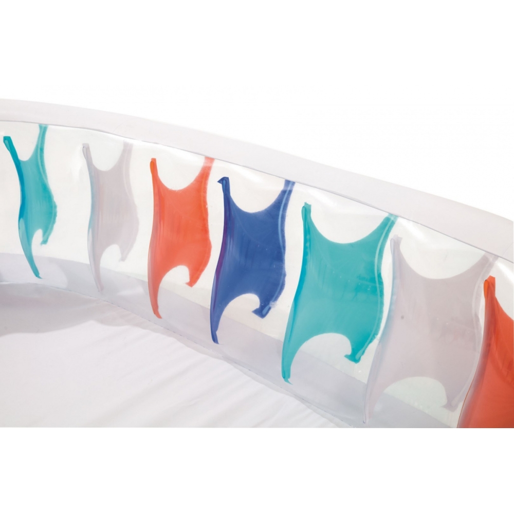 Pripučiamas baseinas Bestway Ellipse 229x152cm 54066