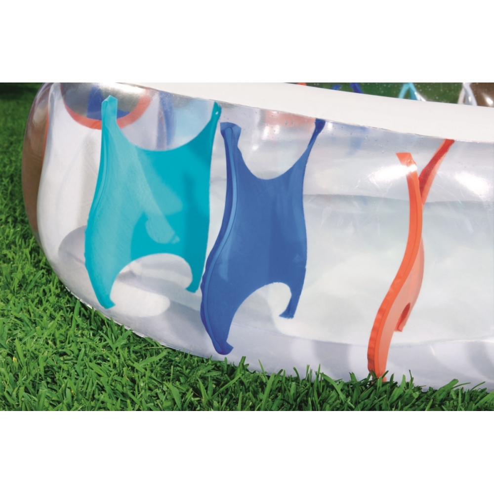 Pripučiamas baseinas Bestway Ellipse 229x152cm 54066