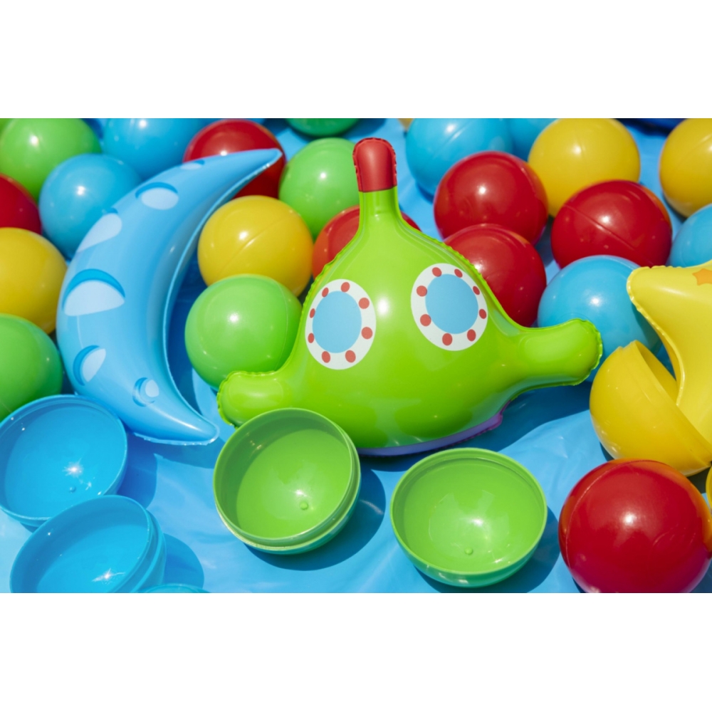 Pripučiamas baseinas 102 x 25 cm Bestway 52466-Žaislai, Lauko žaislai, Baseinai, Pripučiami baseinai-e-vaikas