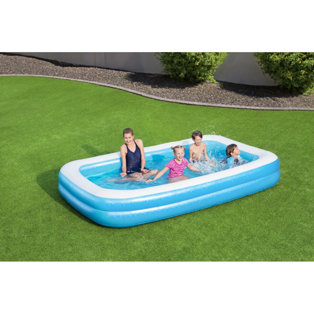 Pripučiamas baseinas 305 x 183 x 46 cm Bestway 54150-Žaislai, Lauko žaislai, Baseinai, Pripučiami baseinai-e-vaikas