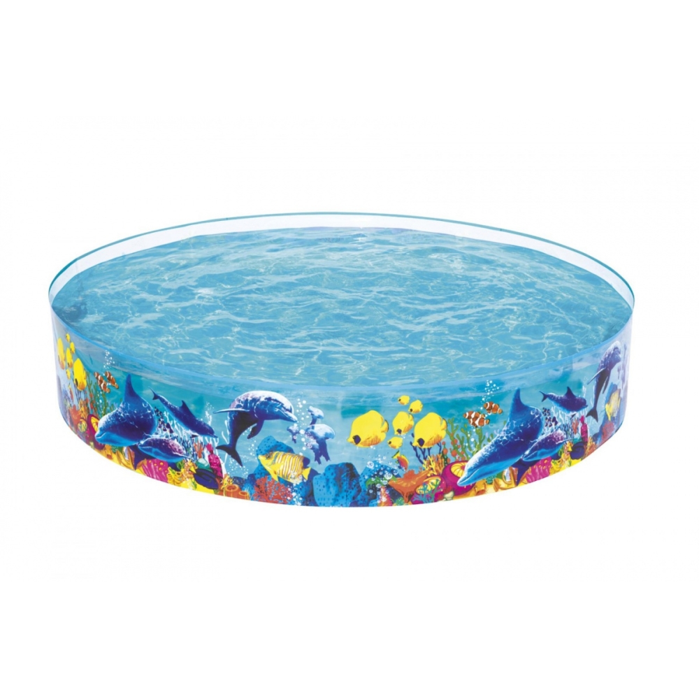 Vaikų sodo baseinas 244 cm x 46 cm "Bestway" 55031-Žaislai, Lauko žaislai, Baseinai, Karkasiniai baseinai-e-vaikas