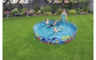 Vaikų sodo baseinas 244 cm x 46 cm "Bestway" 55031-Žaislai, Lauko žaislai, Baseinai, Karkasiniai baseinai-e-vaikas