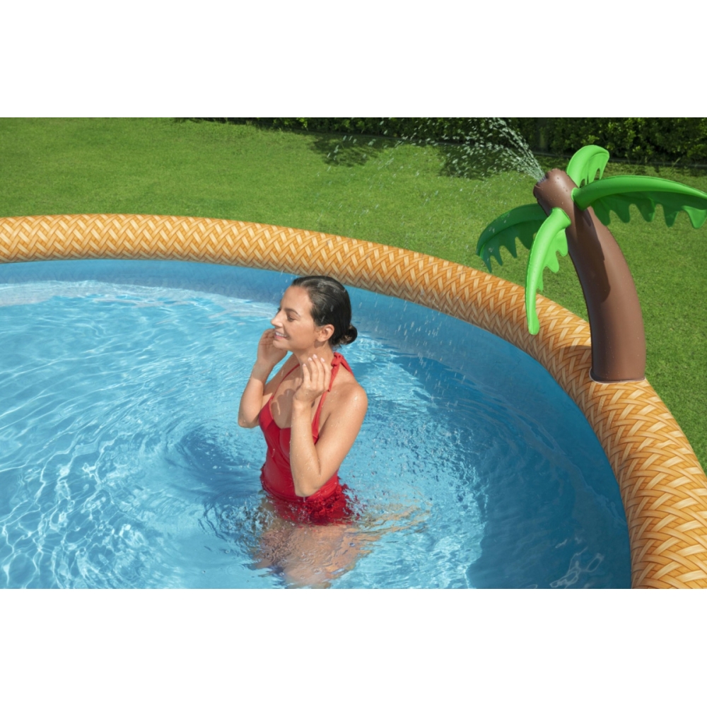 Pripučiamas baseinas su dušu Tropical 457 x 84 cm (15 pėdų) BESTWAY