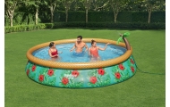 Pripučiamas baseinas su dušu Tropical 457 x 84 cm (15 pėdų) BESTWAY