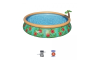 Pripučiamas baseinas su dušu Tropical 457 x 84 cm (15 pėdų) BESTWAY