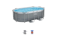 Basen stelażowy Power Steel 305x200x84 10x6FT BESTWAY + 5w1 + ChemConnect