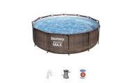 Sodo rėminis baseinas Bestway 366 x 100 cm 10in1 56709