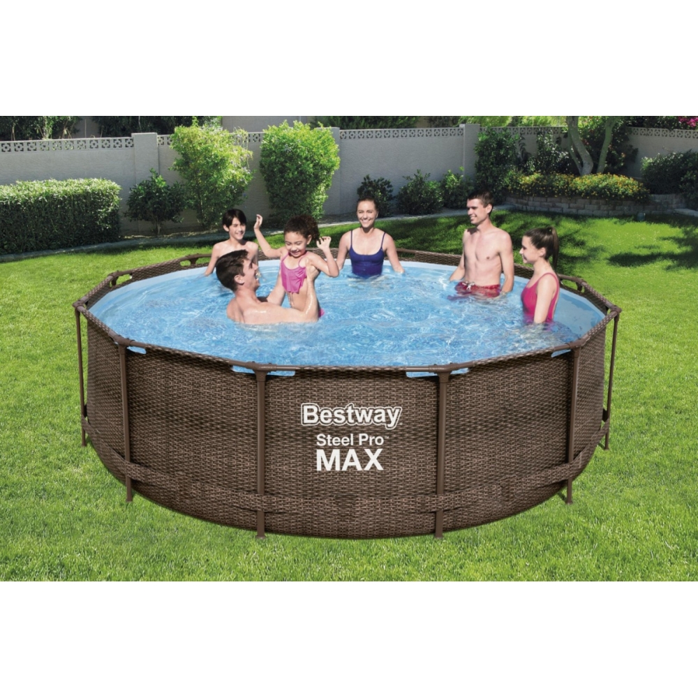 Sodo rėminis baseinas Bestway 366 x 100 cm 10in1 56709