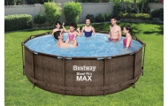 Basen ogrodowy stelażowy 366 x 100 cm 10w1 Bestway 56709