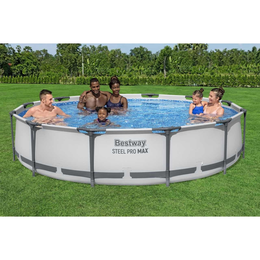 Baseinas 366 x 76 cm Bestway 56416-Žaislai, Lauko žaislai, Baseinai, Karkasiniai baseinai-e-vaikas