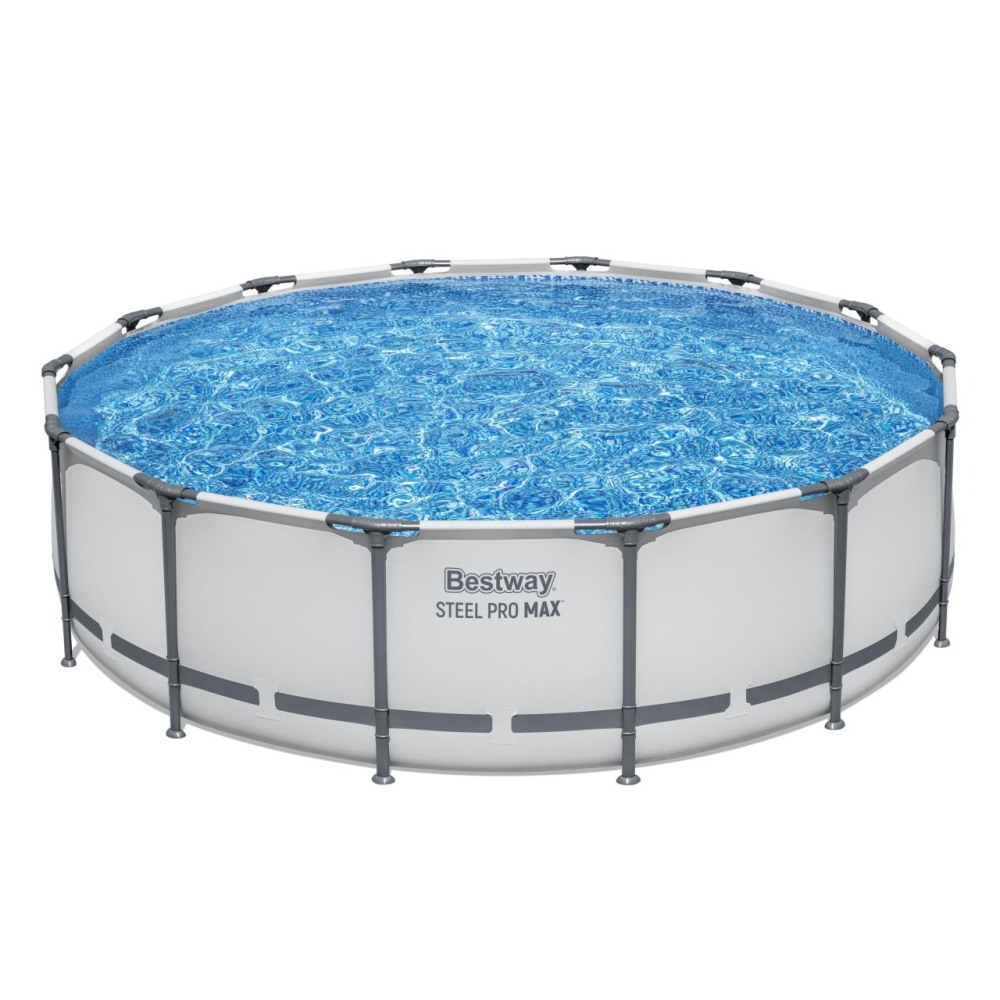 Karkasinis baseinas Steel Pro MAX 427x107cm Grey 14FT BESTWAY 5in1