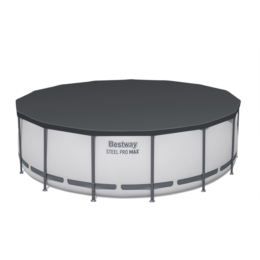 Basen stelażowy Steel Pro MAX 457x122 15FT BESTWAY 5w1 + Akcesoria