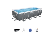 Basen stelażowy ogrodowy 488 x 244 x 122 cm 11w1 Bestway 56671N