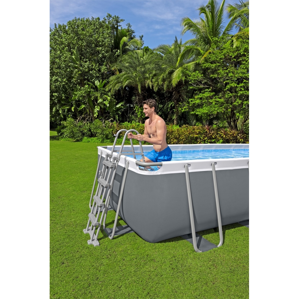 Sodo rėminis  baseinas 488 x 244 x 122 cm 11in1 Bestway 56671N