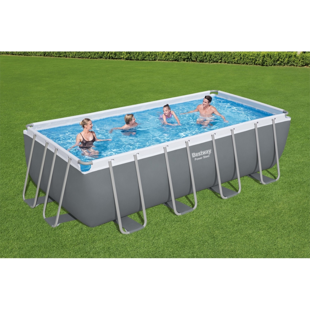 Sodo rėminis  baseinas 488 x 244 x 122 cm 11in1 Bestway 56671N
