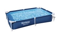Basen Stelażowy SplashJr Steel Pro 221x150x43 BESTWAY + Zestaw naprawczy