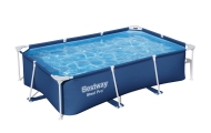 Basen Stelażowy DeluxeJr Steel Pro 259x170x61 BESTWAY do Ogrodu