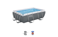 Basen stelażowy Power Steel 282x196x84 9x6FT BESTWAY 4w1 + Pompa Filtr