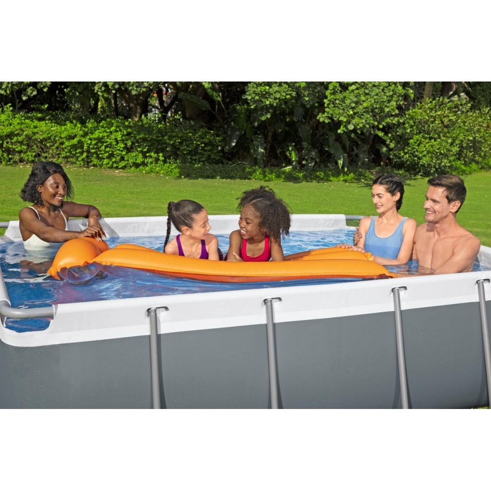 Plieninis stovo baseinas 282x196x84 9x6FT BESTWAY 4in1 + siurblys filtras