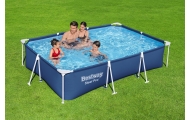 Basen Stelażowy Deluxe Steel Pro 300x201x66 BESTWAY 3w1 + Pompa + Filtr