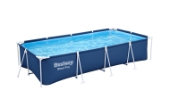 Basen Stelażowy Family Steel Pro 400x211x81 BESTWAY 3w1 + Pompa + Filtr