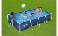 Baseinas Family Steel Pro 400x211x81 BESTWAY 3in1 + siurblys + filtras