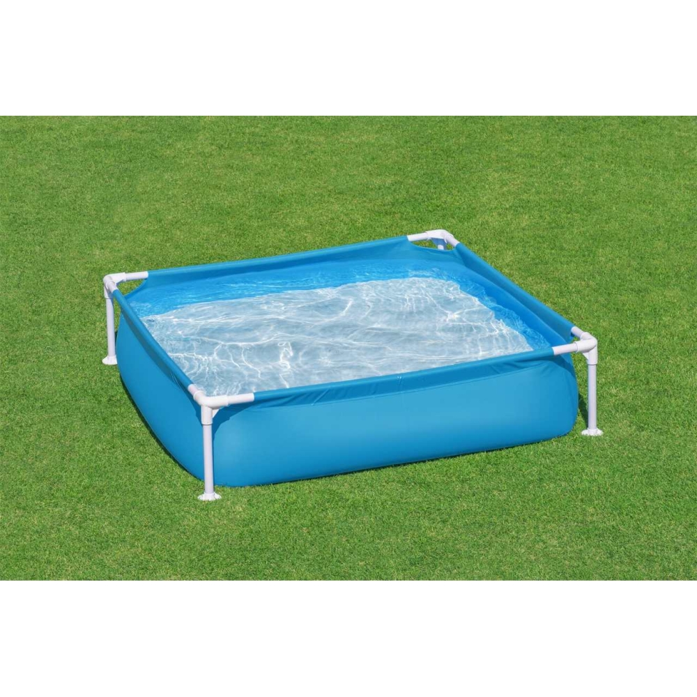 Ogrodowy Basen stelażowy dla dzieci 2+ BESTWAY Kwadrat 122x122x30,5cm