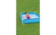 Ogrodowy Basen stelażowy dla dzieci 2+ BESTWAY Kwadrat 122x122x30,5cm