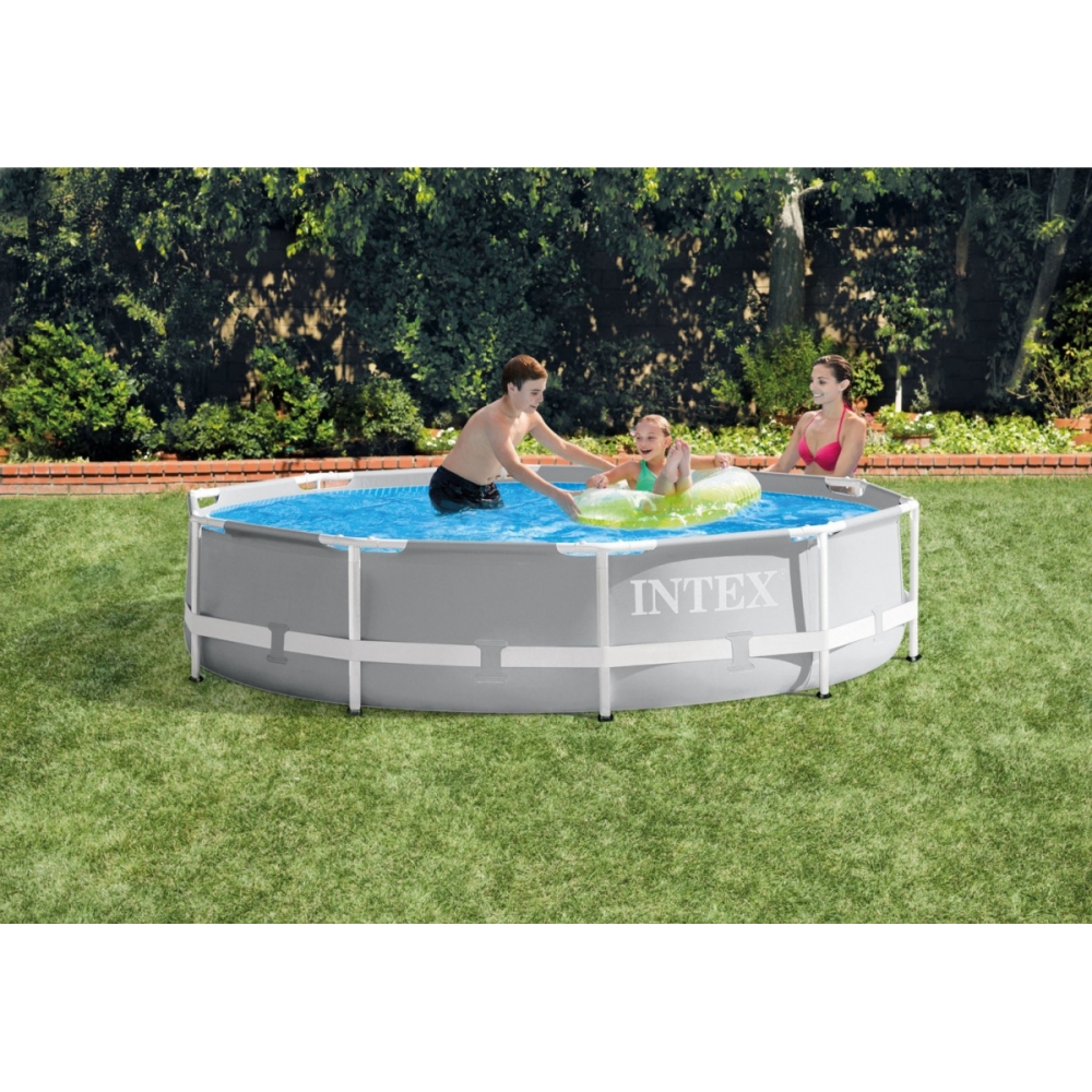 Basen Stelażowy Prism Frame z pompą INTEX 305x76cm 10FT