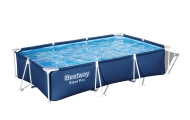 Basen Stelażowy Steel Pro 300x201x66 Prostokątny BESTWAY