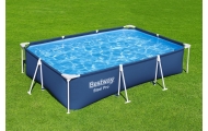 Basen Stelażowy Steel Pro 300x201x66 Prostokątny BESTWAY