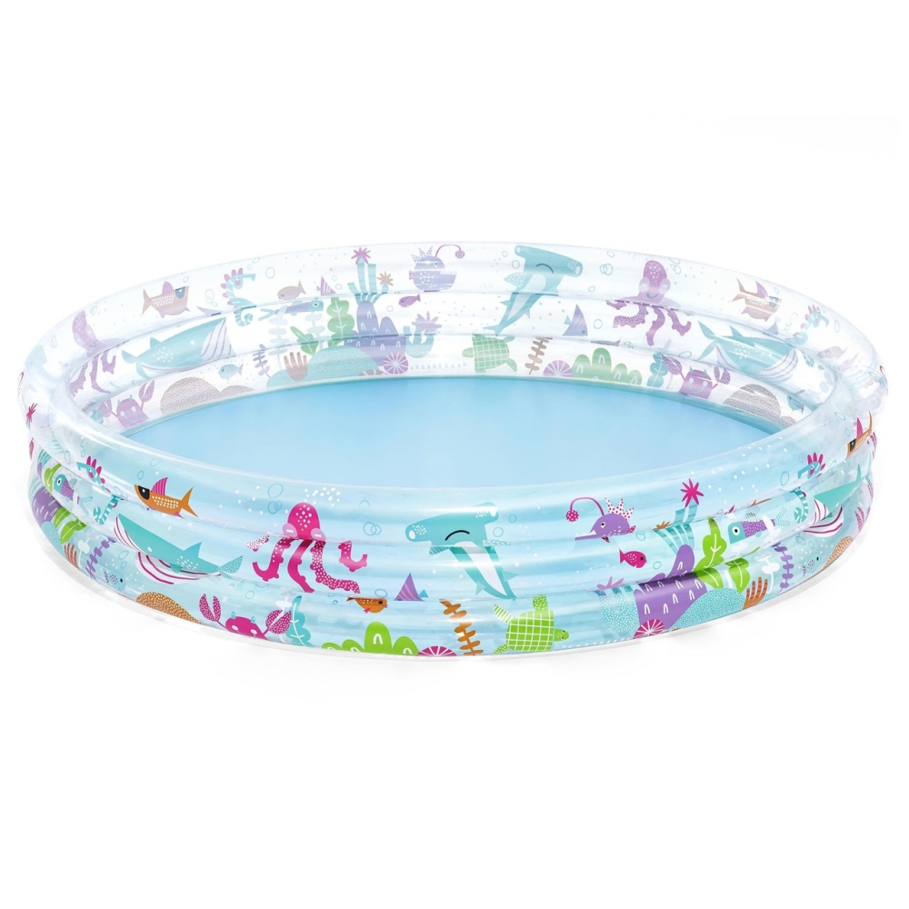 Pripučiamas baseinas BESTWAY Sea World 2+ 183x33cm