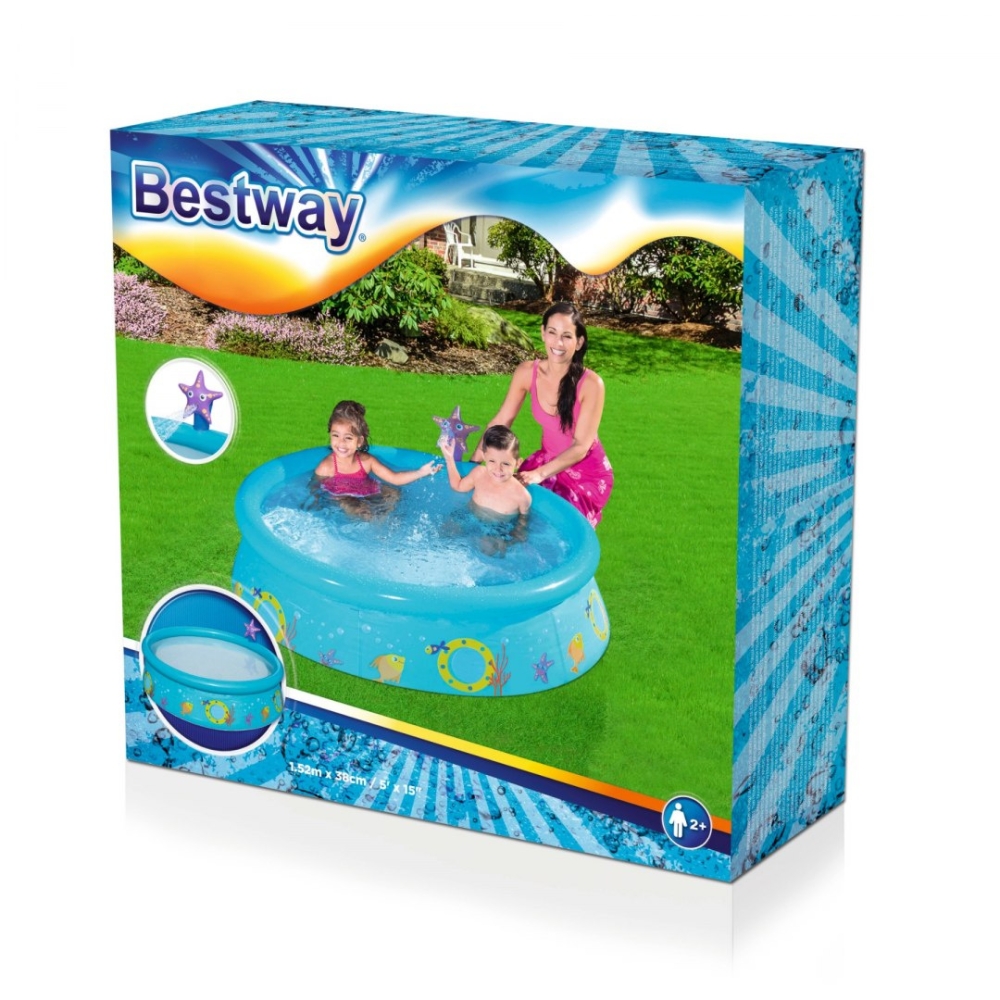 Vaikų baseinas vaikams Žuvys 152x38 BESTWAY