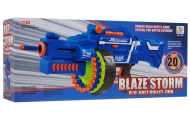 Kulkosvaidis vaikams 6+ Blaze Storm + 20 ilgų putplasčio kulkų