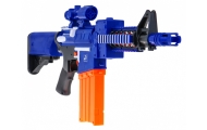 Automatyczny Karabin dla dzieci 8+ Blaze Storm 20 długich Pocisków z pianki + Celownik