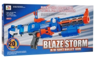 "2-in-1" šautuvas vaikams 8+ Blaze Storm 20 ilgų putplasčio kulkų + lazerinis taikiklis + flakonas