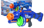 Duży Karabin dla dzieci 6+ Blaze Storm + 40 długich Pocisków z pianki