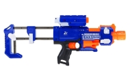 Karabin dla dzieci 8+ Blaze Storm + 20 pocisków z pianki + Celownik laserowy + Kolba