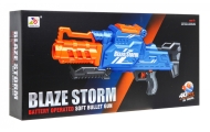 Automatinis šautuvas vaikams 8+ Blaze Storm + 40 ilgų putplasčio kulkų
