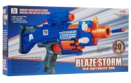 Greitašaudis šautuvas vaikams 8+ Blaze Storm 20 ilgų putplasčio kulkų + taikinys + flakonas